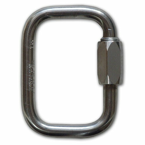 Peguet RECTANGULAR SCREW LOCK LINK, Ø 7 mm