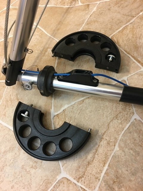 Split Wheels for 28mm Round Base Bar