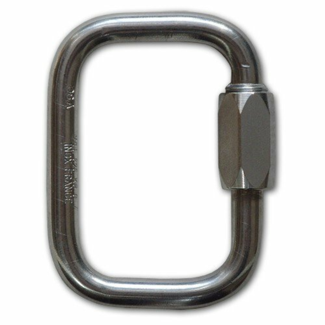 Peguet RECTANGULAR SCREW LOCK LINK, Ø 7 mm